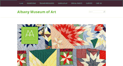 Desktop Screenshot of albanymuseum.com